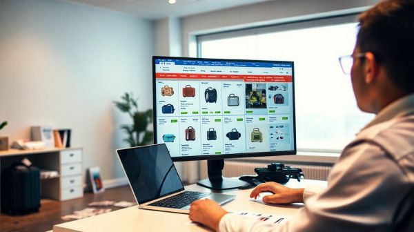 Achats en ligne : comparez les prix de bagages